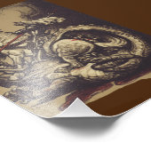 聖ジョージ・キリング・ザ・ドラゴン フォトプリント            (角)