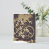 聖ジョージ・キリング・ザ・ドラゴン ポストカード (スタンド正面)