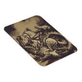 聖ジョージ・キリング・ザ・ドラゴン マグネット (右側)