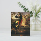 聖ジョージ・ファイティング・ザ・ドラゴンby Raphael Sanzio (スタンド正面)