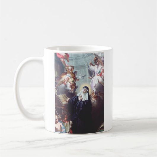 聖スコラスティカの死  コーヒーマグカップ (左)