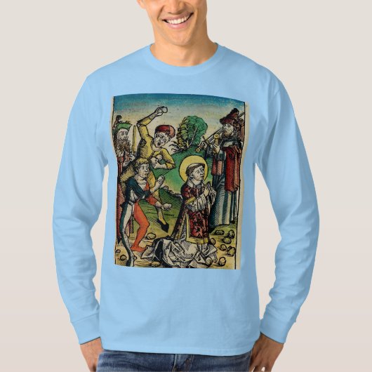 聖スティーブン原殉教者第一殉教者 Tシャツ (正面)