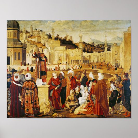 聖スティーブン説法 ポスター (正面)