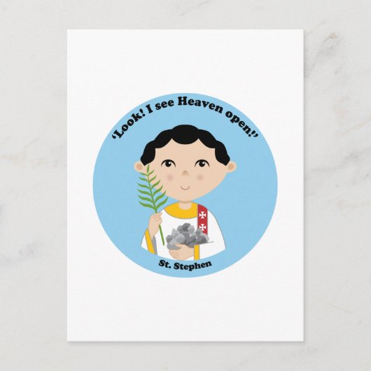 聖スティーブン ポストカード (正面)