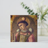 聖スティーブン(byカルロ・クリベリ, 1476) (スタンド正面)