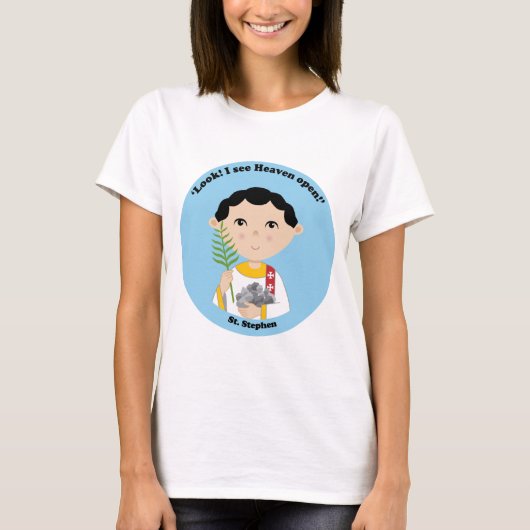 聖スティーブン Tシャツ (正面)
