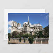 聖ステファノの南バラ窓 ノートルダム大聖堂 ポストカード (正面/裏面)