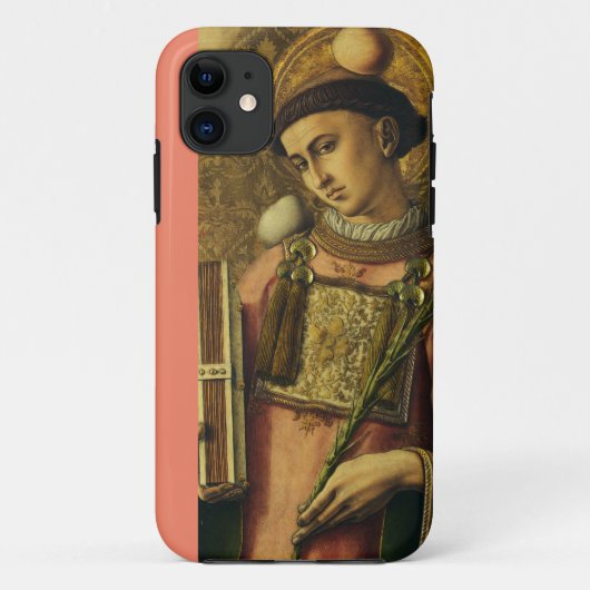 聖ステファノ初代殉教者ファインアート聖像画 Case-Mate iPhoneケース (裏面)