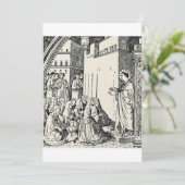 聖ステファノ・プロトマルティール　美術イコン図像 招待状 (スタンド正面)