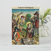 聖ステファノ プロトマルティール 美術 イコン図像 招待状 (スタンド正面)