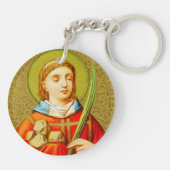 聖ステファノ・プロトマルティール(SNV 26) キーホルダー (裏面)