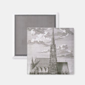 聖ステファン大聖堂の眺め マグネット (正面/裏面)