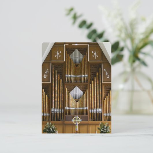 聖ステフェンの教会のオルガン、シアトル、ポストカード ポストカード (スタンド正面)