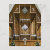 聖ステフェンの教会のオルガン、シアトル、ポストカード ポストカード (正面)