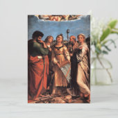 聖セシリア・アルタルピース 招待状 (スタンド正面)