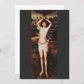 聖セバスチャン殉教 招待状 (正面/裏面)