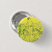 聖セバスチャン殉教 缶バッジ (正面&裏面)