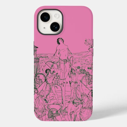 聖セバスティアヌスの殉教 Case-Mate iPhoneケース (裏面)