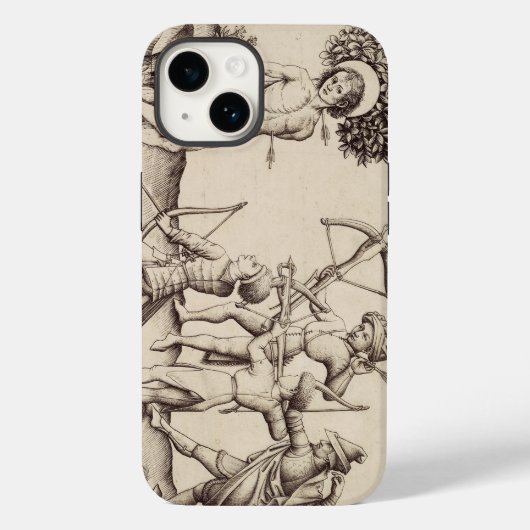 聖セバスティアン 近衛隊長 Case-Mate iPhoneケース (裏面)