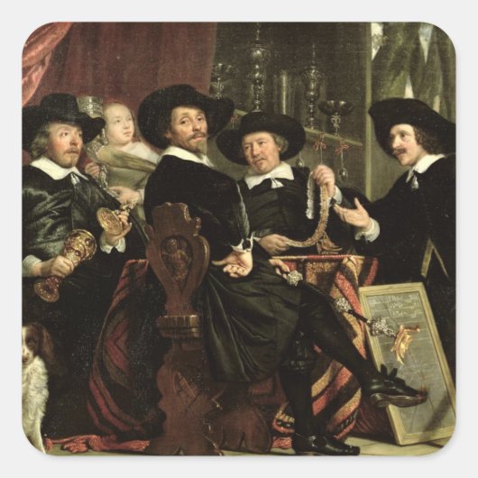 聖セブのボウヤーズ会社の役人 スクエアシール (正面)