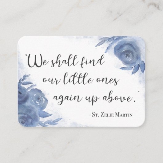 聖ゼリー・マーティン慰霊術聖書 名刺 (正面)