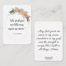 聖ゼリー・マーティン慰霊術聖書 名刺