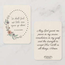 聖ゼリー・マーティン慰霊術聖書 名刺