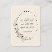 聖ゼリー・マーティン慰霊術聖書 名刺 (正面)