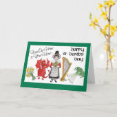 聖ダビデの日のグリーティングカード:あなたの家 カード (黄色い花)