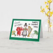 聖ダビデの日のグリーティングカード:マイルズを横切って カード (黄色い花)