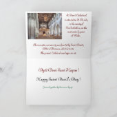 聖ダビデの日の挨拶 カード (内部)