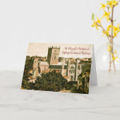 聖ダビデの日の挨拶 カード (黄色い花)