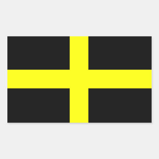 聖ダビデ国旗 長方形シール