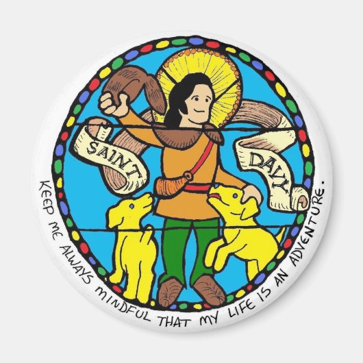 聖ダヴィー磁石 マグネット (正面)