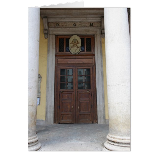 聖チャールズ・ボロメオ教会 – ミラノ，イタリア (正面)