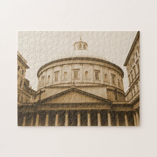 聖チャールズ・ボロメオ教会 – ミラノ,イタリア ジグソーパズル (横)