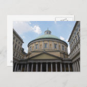 聖チャールズ・ボロメオ教会 – ミラノ，イタリア ポストカード (正面/裏面)