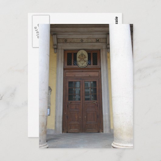 聖チャールズ・ボロメオ教会 – ミラノ,イタリア ポストカード (正面/裏面)