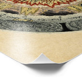 聖テトラグラマトンマンダラ フォトプリント           