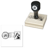 聖テラスのカトリック聖イエス私は汝を信頼する ラバースタンプ (押印)