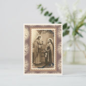 聖テラス最初の聖餐式の少年イエス ポストカード (スタンド正面)
