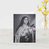 聖テルセカトリックのカルメライト修道院 カード (黄色い花)