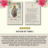 聖テルセカトリック葬儀記念聖札 –