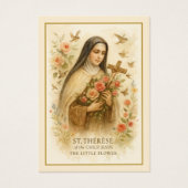 聖テルセカトリック葬儀記念聖札 –  (正面)