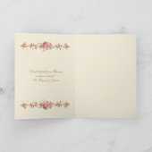 聖テルセ宗教カトリックのカルメライト修道女カード カード (内部)