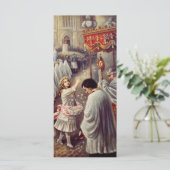 聖テレサは聖餐式に花を投げ賛美る (スタンド正面)