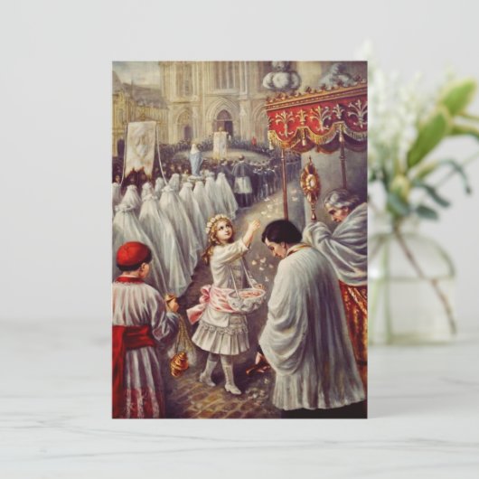 聖テレサは聖餐式に花を投げ賛美る シーズンカード (スタンド正面)