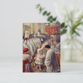 聖テレサは聖餐式に花を投げ賛美る シーズンポストカード (スタンド正面)