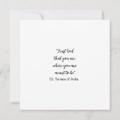 聖テレサ・デ・アビラ・カトリック・サン・テリーズ (裏面)