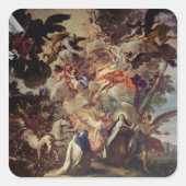 聖テレジアへの聖ヨセフの亡霊 スクエアシール (正面)